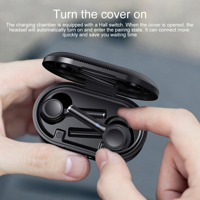 MI4 Bluetooth 5.0 Pantalla digital LED Reducción de ruido inteligente Auricular Bluetooth inalámbrico verdadero