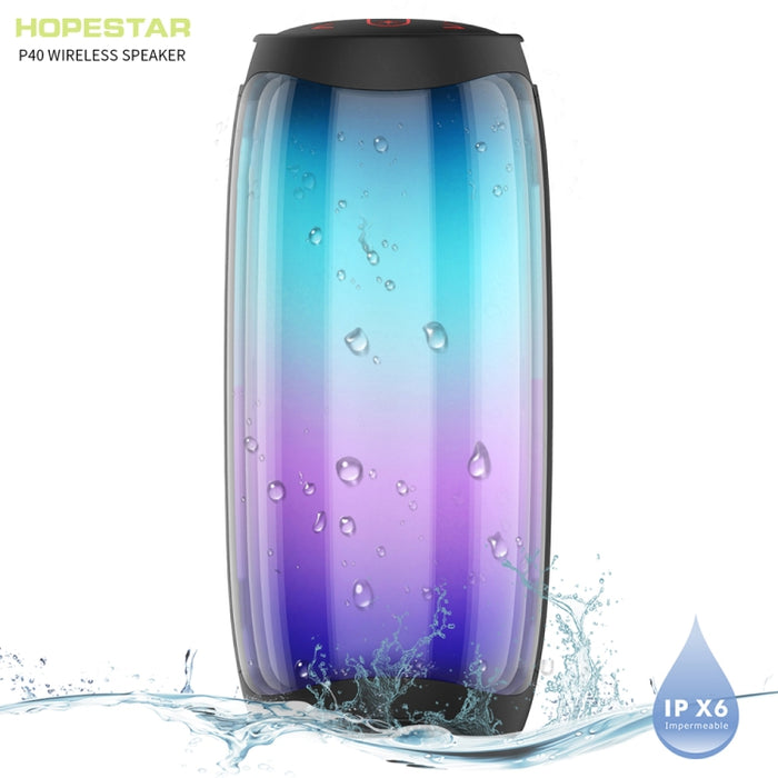 HOPESTAR P40 Bluetooth 5.0 Altavoz Bluetooth inalámbrico portátil a prueba de agua