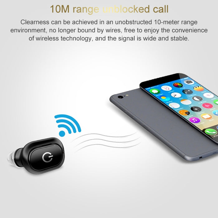 H58 Bluetooth 4.1 Auricular Bluetooth inalámbrico invisible en la oreja