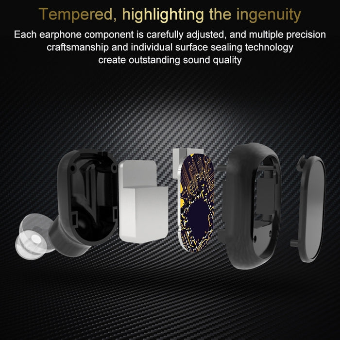 H58 Bluetooth 4.1 Auricular Bluetooth inalámbrico invisible en la oreja