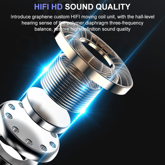 M-B8 Bluetooth 5.0 Mini auricular Bluetooth inalámbrico estéreo invisible en la oreja con caja de carga