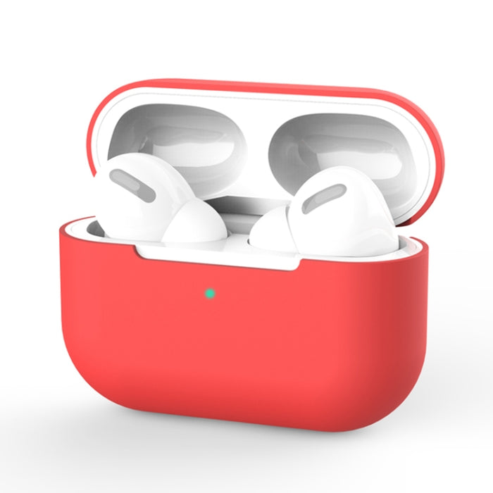 Para AirPods Pro Funda protectora de silicona para auriculares inalámbricos sin hebilla
