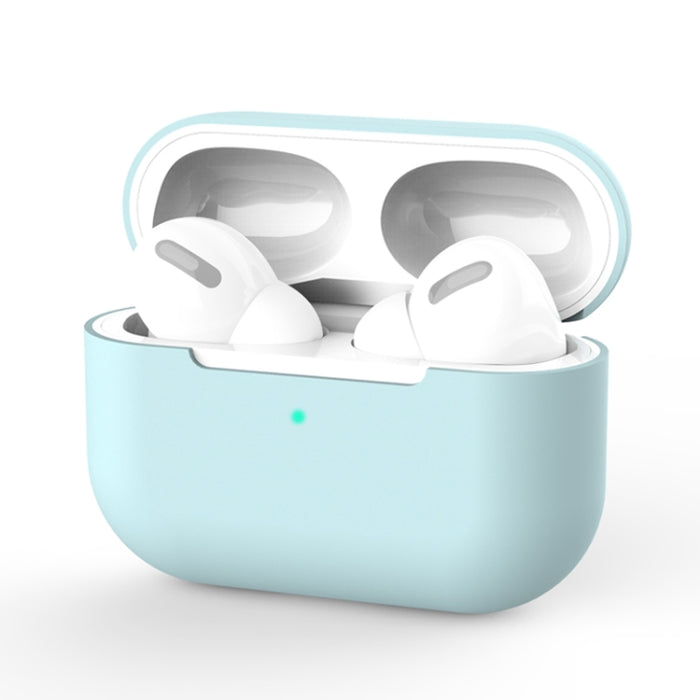 Para AirPods Pro Funda protectora de silicona para auriculares inalámbricos sin hebilla