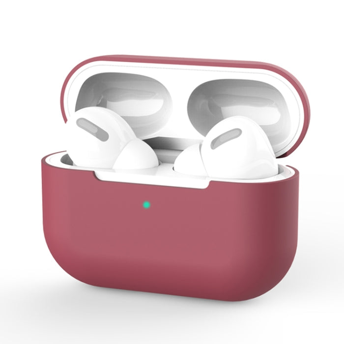 Para AirPods Pro Funda protectora de silicona para auriculares inalámbricos sin hebilla