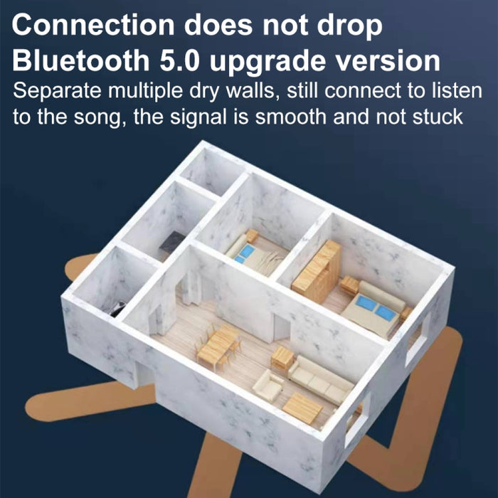 YYK-520 Auricular Bluetooth inalámbrico con gancho para la oreja giratorio único con cancelación de ruido, especificación: versión simplificada