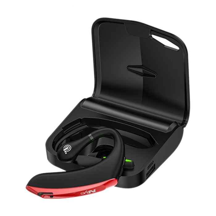 DS800 Bluetooth 5.0 Universal Colgando Estilo de Oreja Deportes de Negocios Auricular Bluetooth Inalámbrico con Caja de Carga