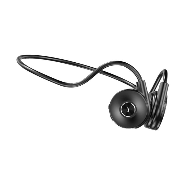 Auricular Bluetooth de conducción ósea con reducción de ruido táctil montado en la parte trasera M-1 con micrófono desmontable