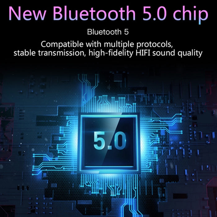 07S Auriculares inalámbricos Bluetooth V5.0 plegables para juegos de ordenador deportivos con micrófono