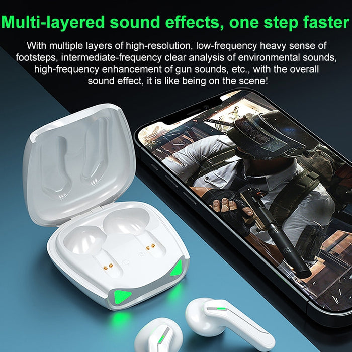 Auricular Bluetooth inalámbrico para juegos Lenovo XT85 TWS