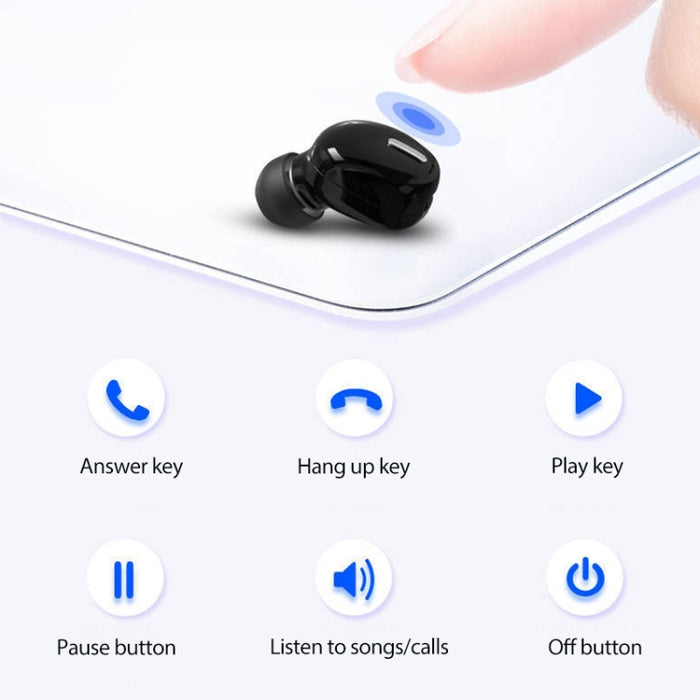 X9 Mini auricular intrauditivo inalámbrico Bluetooth 5.0
