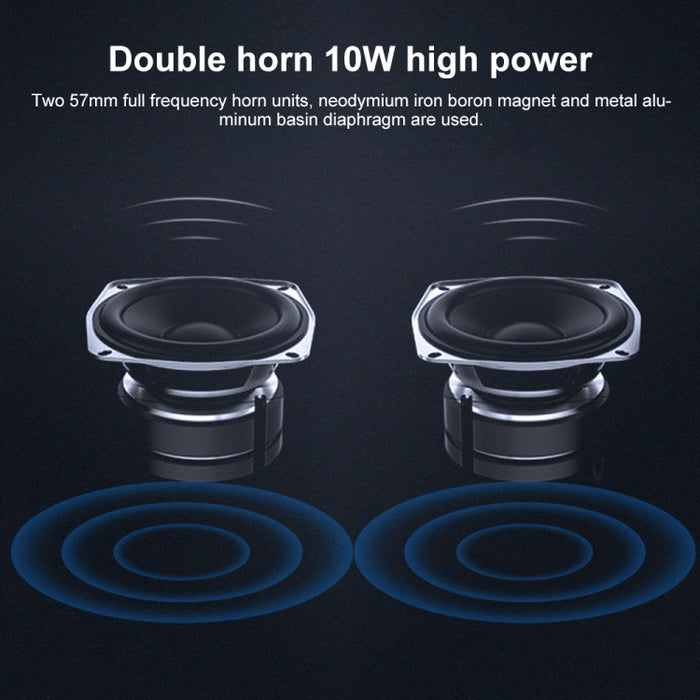 Wei Y668 20W TWS Altavoz Bluetooth para exteriores