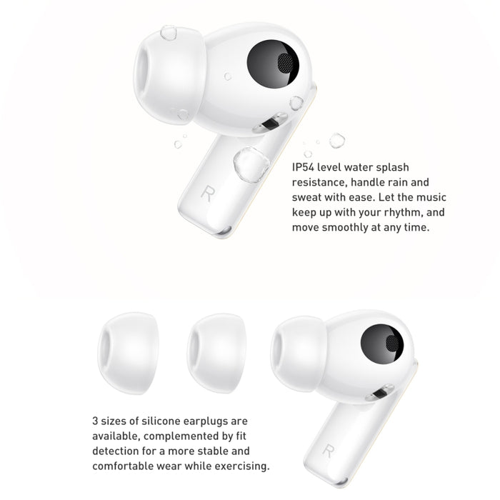 HUAWEI FreeBuds Pro 2 + TWS Auricular inalámbrico con percepción extrasensorial compatible con monitoreo de frecuencia cardíaca y temperatura corporal