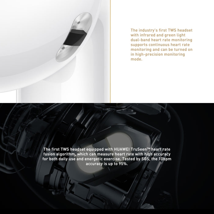 HUAWEI FreeBuds Pro 2 + TWS Auricular inalámbrico con percepción extrasensorial compatible con monitoreo de frecuencia cardíaca y temperatura corporal