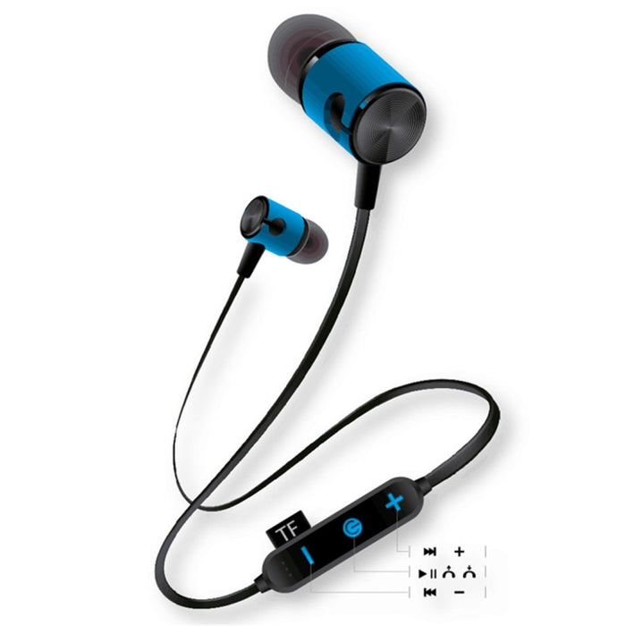 Auricular Bluetooth inalámbrico deportivo MG-G20 Bluetooth 4.2, tarjeta de soporte