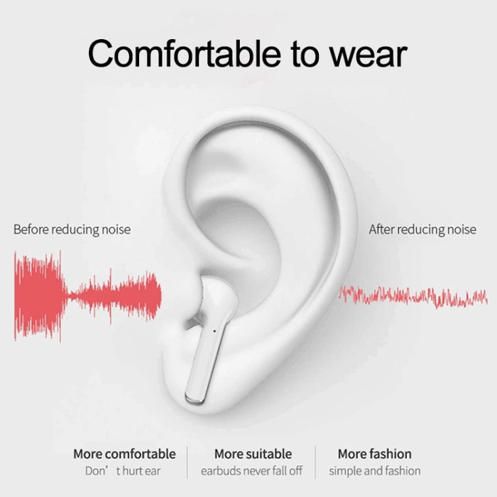 Lanpice XY-PODS10 TWS Auriculares Bluetooth 5.0 Soporte completamente táctil Cubierta abierta Popup Auriculares Bluetooth Soporte Función de carga inalámbrica