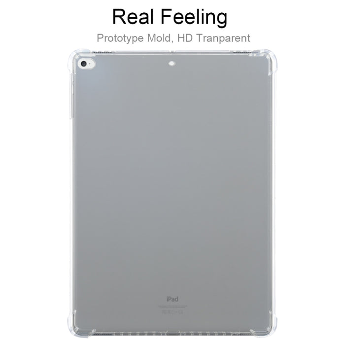 Para iPad Air / Air 2 Funda protectora transparente a prueba de golpes con cuatro esquinas de 3 mm