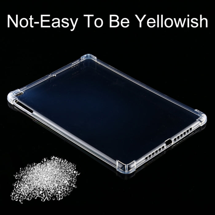 Para iPad Air / Air 2 Funda protectora transparente a prueba de golpes con cuatro esquinas de 3 mm