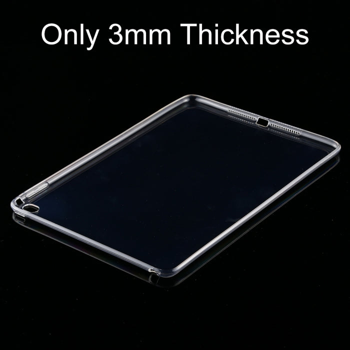 Para iPad 6 / Air 2 Funda protectora transparente HD de 3 mm