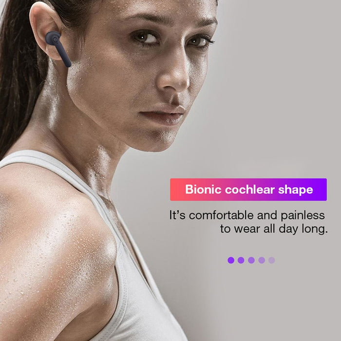 DT-5 IPX impermeable Bluetooth 5,0 auricular inalámbrico Bluetooth con caja de carga magnética, llamada de soporte y función de banco de energía