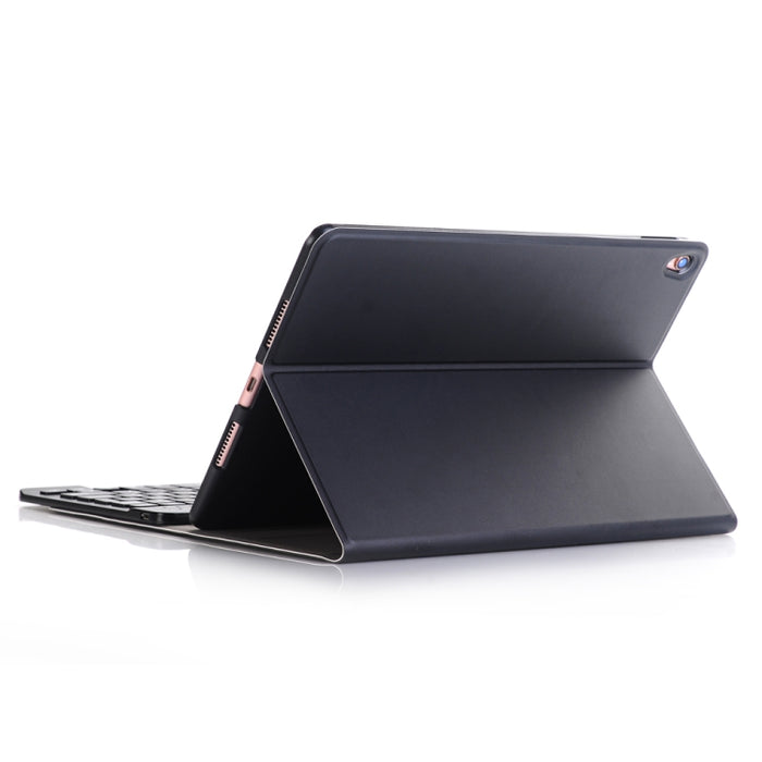 A09 Bluetooth 3.0 Funda de cuero para tableta con teclado Bluetooth desmontable ABS ultrafino para iPad Air / Pro de 10,5 pulgadas (2019), con soporte