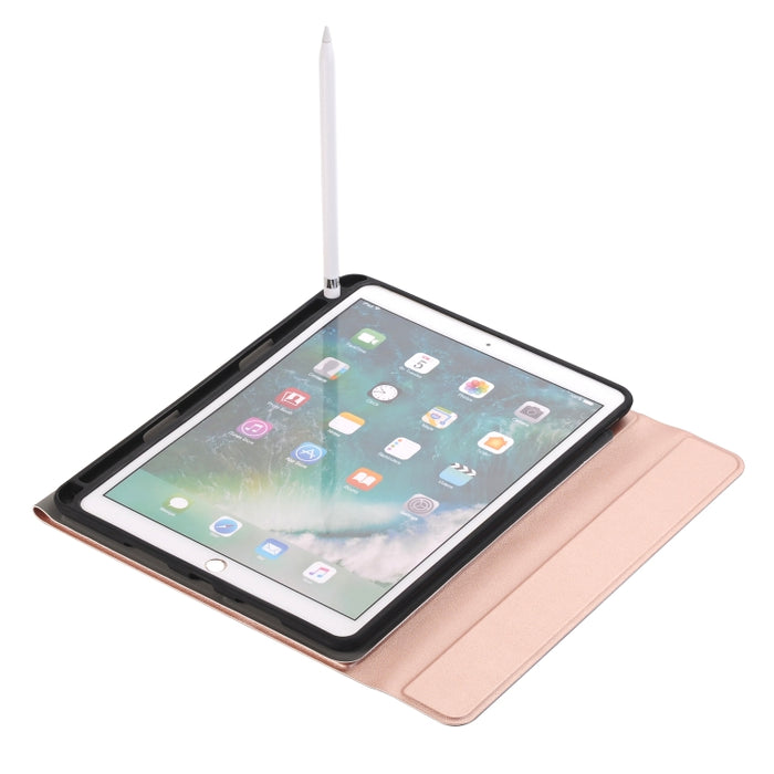 A09B Bluetooth 3.0 Funda de cuero para tableta con teclado Bluetooth desmontable ABS ultrafino para iPad Air / Pro de 10,5 pulgadas (2019), con ranura para bolígrafo y soporte