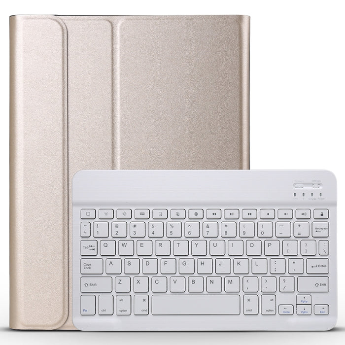 A11 Bluetooth 3.0 Funda ultrafina de cuero para tableta con teclado Bluetooth desmontable ABS para iPad Pro de 11 pulgadas (2018), con soporte
