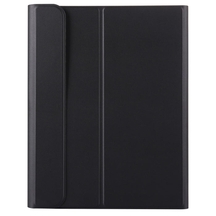 A11B Funda de cuero para tableta con teclado Bluetooth desmontable ABS ultrafino Bluetooth 3.0 para iPad Pro de 11 pulgadas (2018), con ranura para bolígrafo y soporte