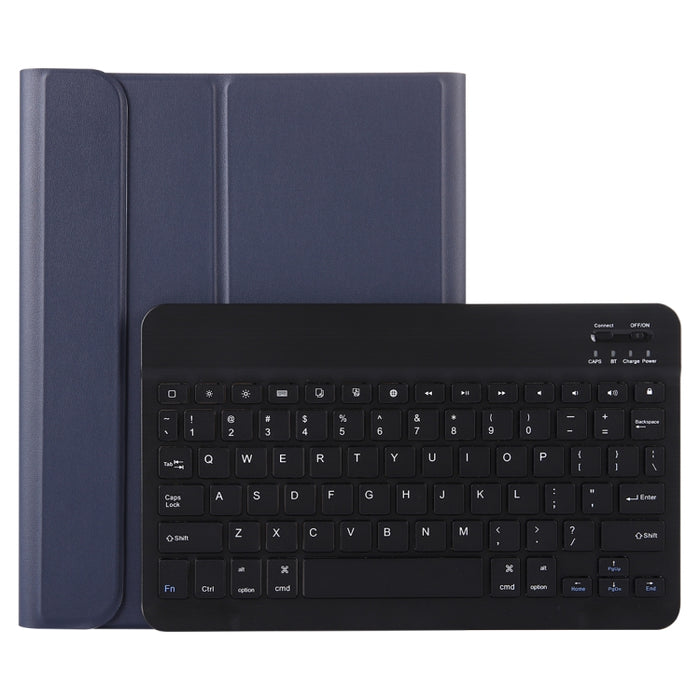 A11B Funda de cuero para tableta con teclado Bluetooth desmontable ABS ultrafino Bluetooth 3.0 para iPad Pro de 11 pulgadas (2018), con ranura para bolígrafo y soporte