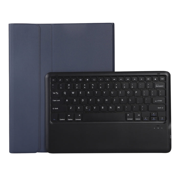 A12B Funda de cuero para tableta con teclado Bluetooth desmontable ultrafino Bluetooth 3.0 para iPad Pro de 12,9 pulgadas (2018), con ranura para bolígrafo y soporte