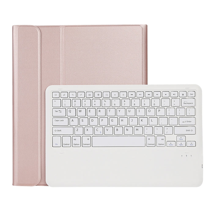 A12B Funda de cuero para tableta con teclado Bluetooth desmontable ultrafino Bluetooth 3.0 para iPad Pro de 12,9 pulgadas (2018), con ranura para bolígrafo y soporte