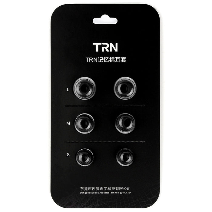 Tapón para los oídos de espuma viscoelástica de silicona para auriculares TRN