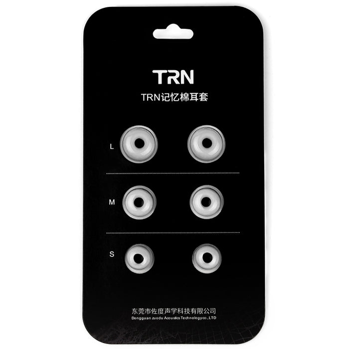 Tapón para los oídos de espuma viscoelástica de silicona para auriculares TRN
