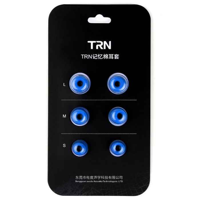 Tapón para los oídos de espuma viscoelástica de silicona para auriculares TRN