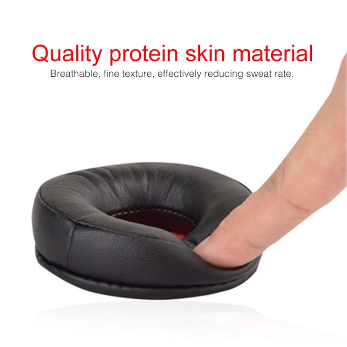 1 par de fundas protectoras de esponja de cuero para auriculares Jabra MOVE