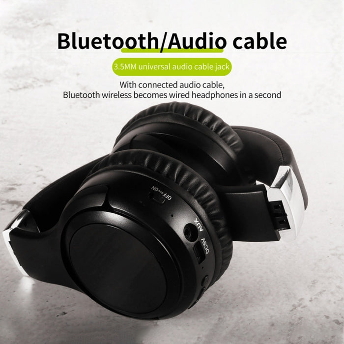 ZEALOT B28 Diadema plegable Auriculares de música estéreo Bluetooth con pantalla