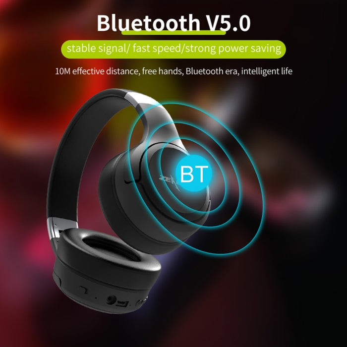 ZEALOT B28 Diadema plegable Auriculares de música estéreo Bluetooth con pantalla