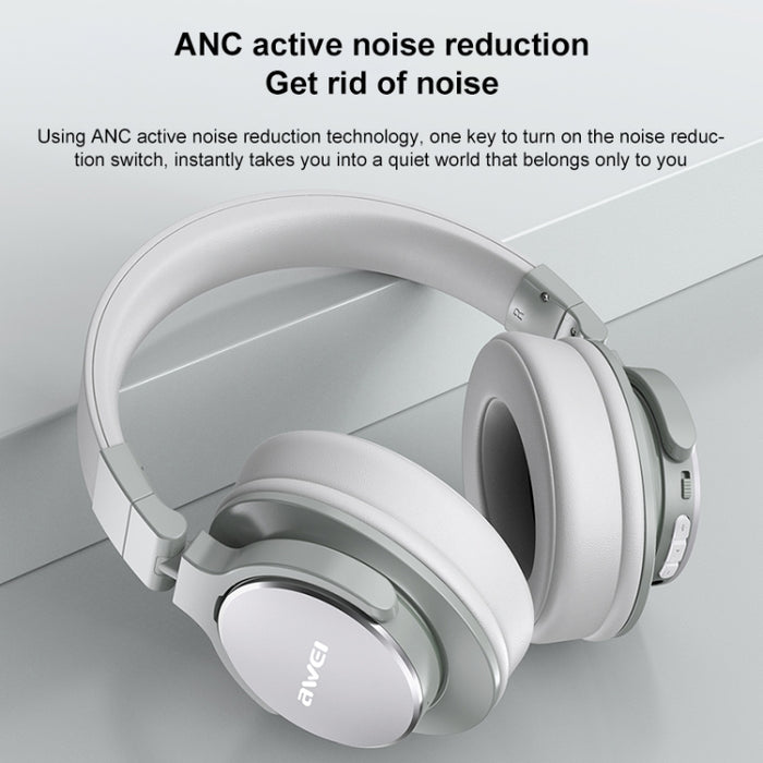 Awei A710BL Auriculares inalámbricos Bluetooth con cancelación de ruido ANC plegables