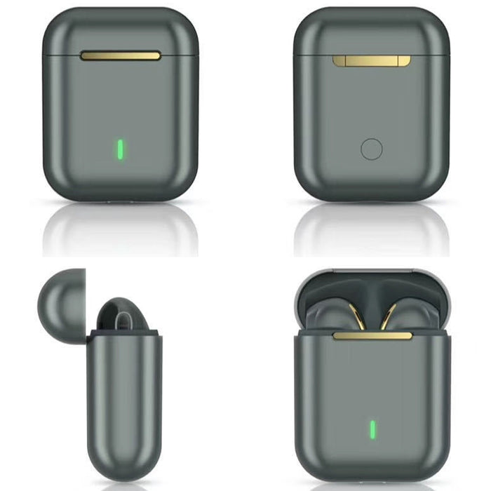 J18 Bluetooth 5.0 TWS Auricular Bluetooth binaural inalámbrico con caja de carga