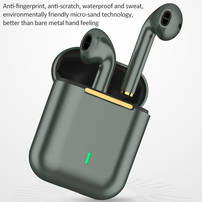 J18 Bluetooth 5.0 TWS Auricular Bluetooth binaural inalámbrico con caja de carga