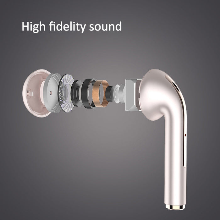 J18 Bluetooth 5.0 TWS Auricular Bluetooth binaural inalámbrico con caja de carga