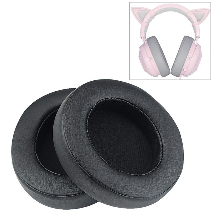 Almohadillas de repuesto para auriculares Razer Kraken 7,1 V2 Pro, cubierta de red negra, orejeras, 2 uds.