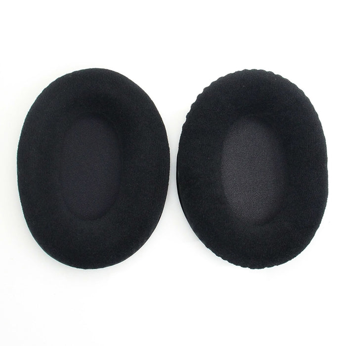 Almohadillas de repuesto para auriculares Kingston KHX-HSCP/HyperX Cloud II, cubierta de esponja de red negra de franela, orejeras, 2 uds.