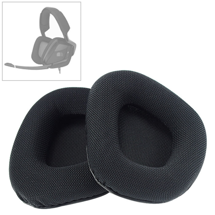 Almohadillas de repuesto para auriculares Corsair Void RGB Pro, cubierta de tela de malla, orejeras, 2 pares