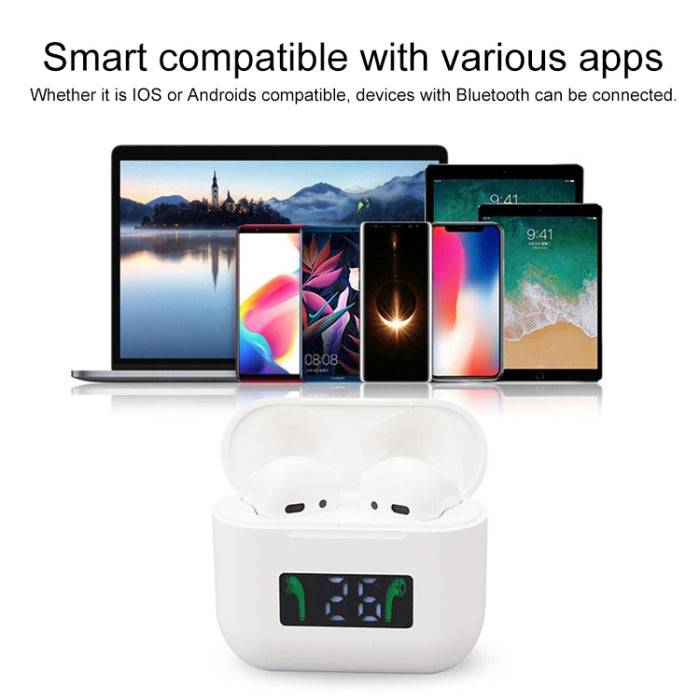 Pro 8 Mini auricular inalámbrico Bluetooth con pantalla digital táctil TWS