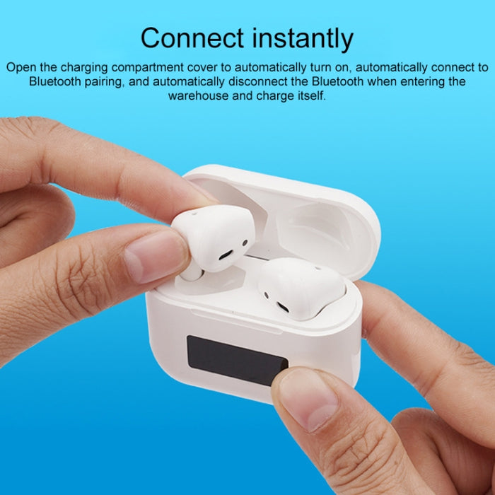 Pro 8 Mini auricular inalámbrico Bluetooth con pantalla digital táctil TWS