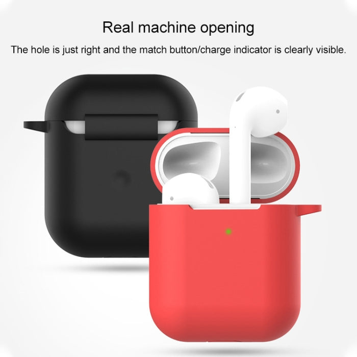 Auriculares inalámbricos Funda protectora de silicona a prueba de golpes para Apple AirPods 1/2