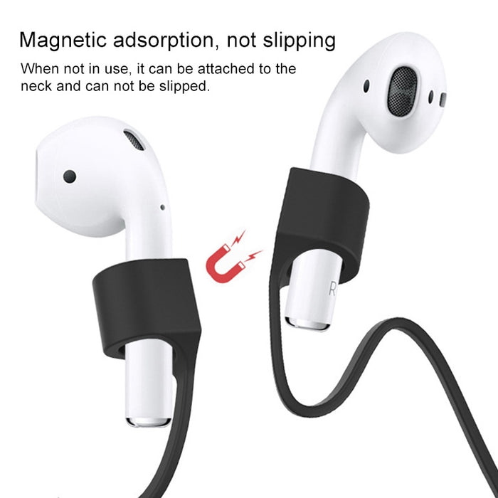 Cordón magnético del silicón de la cuerda anti-perdida de los auriculares inalámbricos Bluetooth para Apple AirPods 1/2