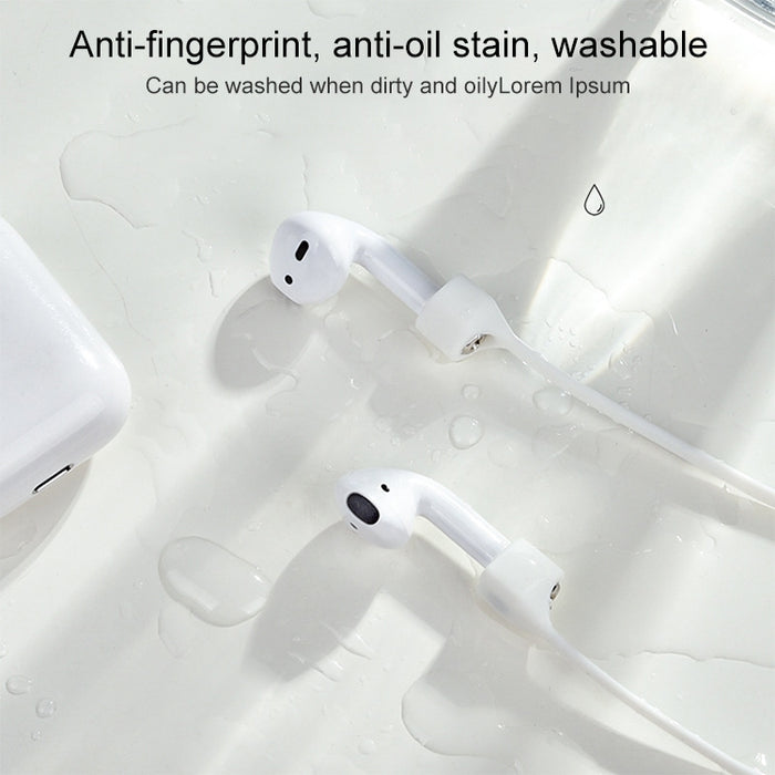 Cordón magnético del silicón de la cuerda anti-perdida de los auriculares inalámbricos Bluetooth para Apple AirPods 1/2