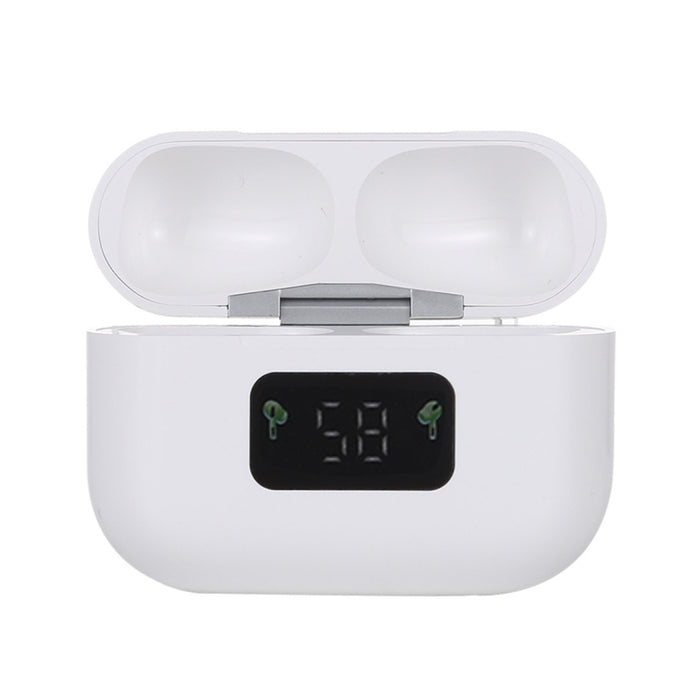 i58 TWS Bluetooth 5.0 Touch Auricular inalámbrico Bluetooth para equipos de sistema IOS, con caja de carga de atracción magnética y pantalla digital inteligente, compatible con Siri