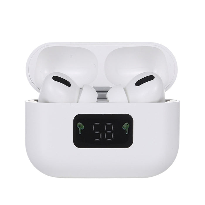 i58 TWS Bluetooth 5.0 Touch Auricular inalámbrico Bluetooth para equipos de sistema IOS, con caja de carga de atracción magnética y pantalla digital inteligente, compatible con Siri